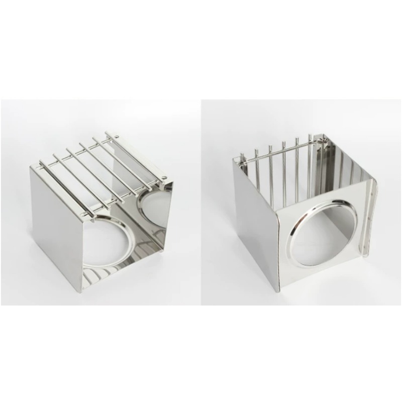 Soporte Cuadrado de Acero Inox - Camping Cooking Stove reseña y precio