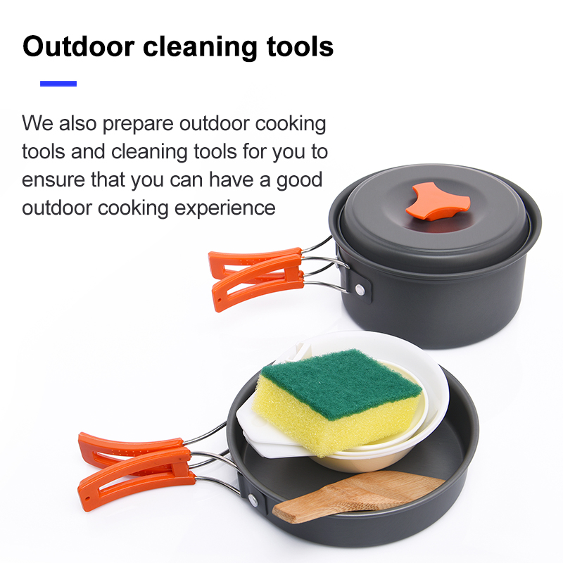 Widesea-Juego de utensilios de - Camping Cooking Gear Set reseña y precio