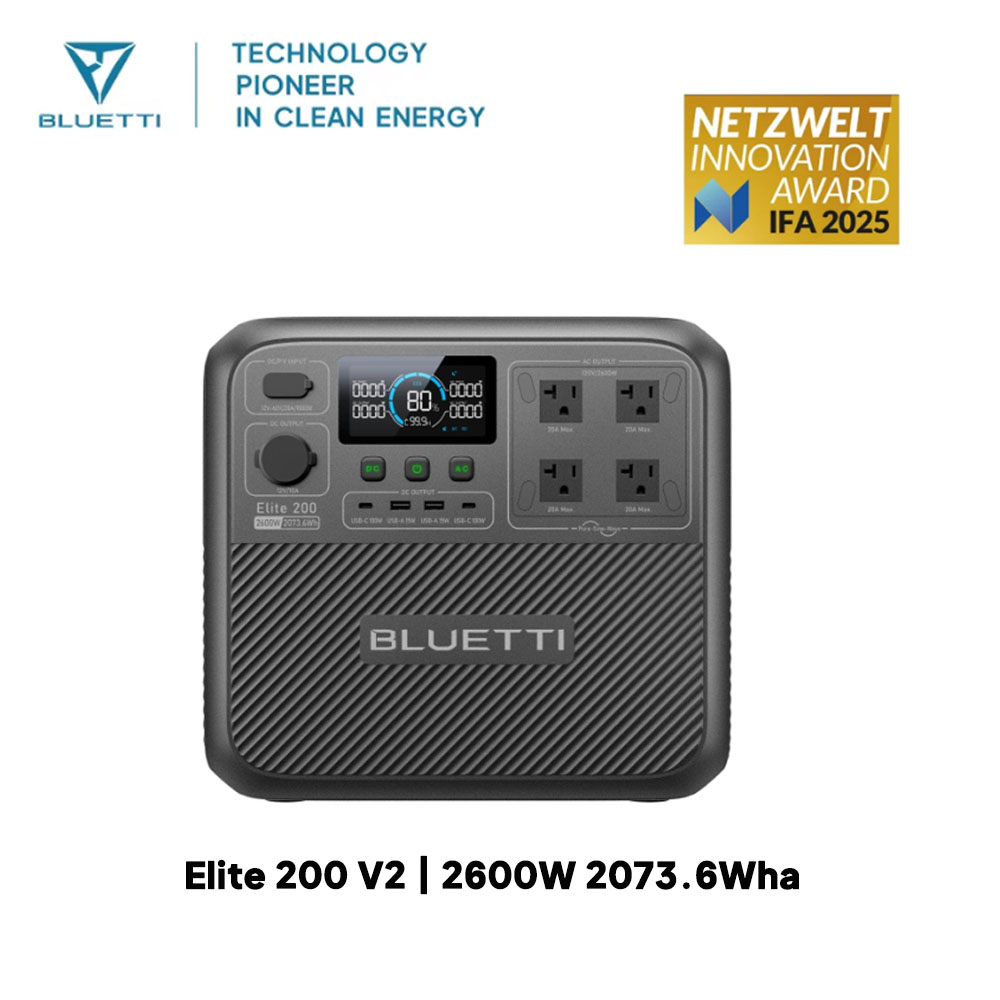 【Renew】BLUETTI Elite 200 V2 Es - Camping Cooking Stove reseña y precio