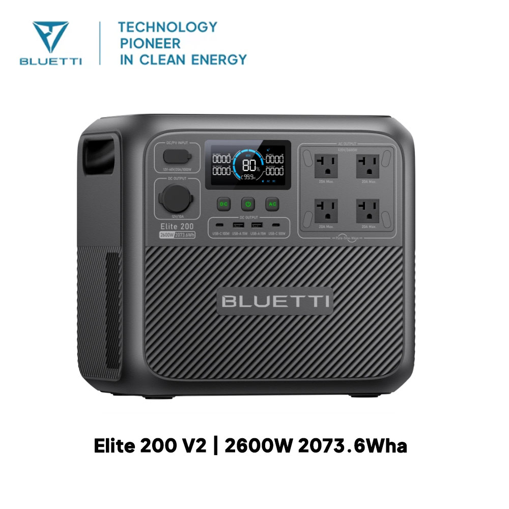 【Renew】BLUETTI Elite 200 V2 Es - Camping Cooking Stove reseña y precio
