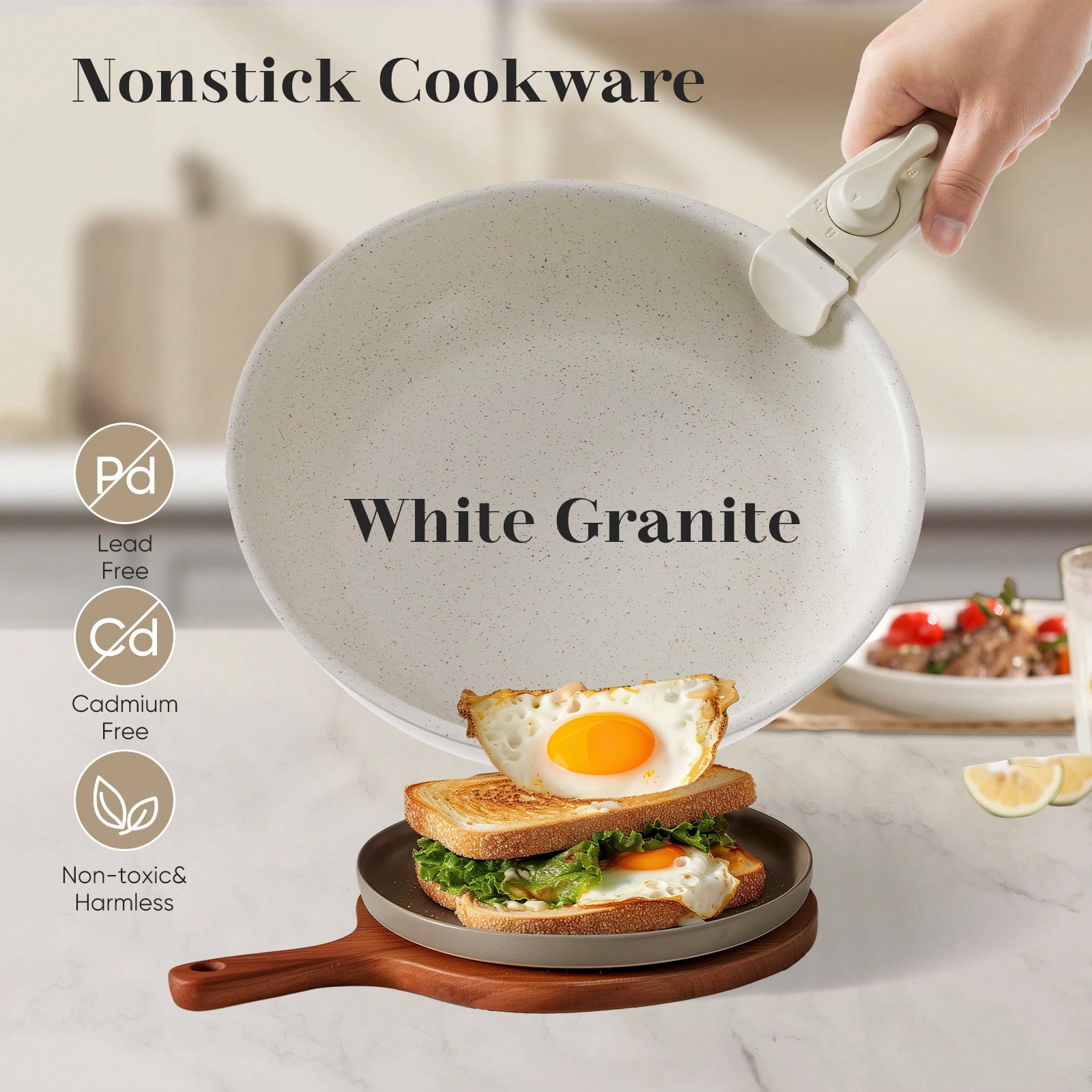 Juego de ollas y sartenes mode - Camping Cooking Set Detachable Handle reseña y precio