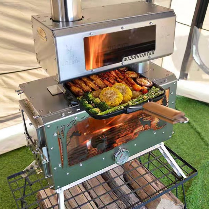 Estufa de Leña para Camping co - Camping Cooking Stove reseña y precio