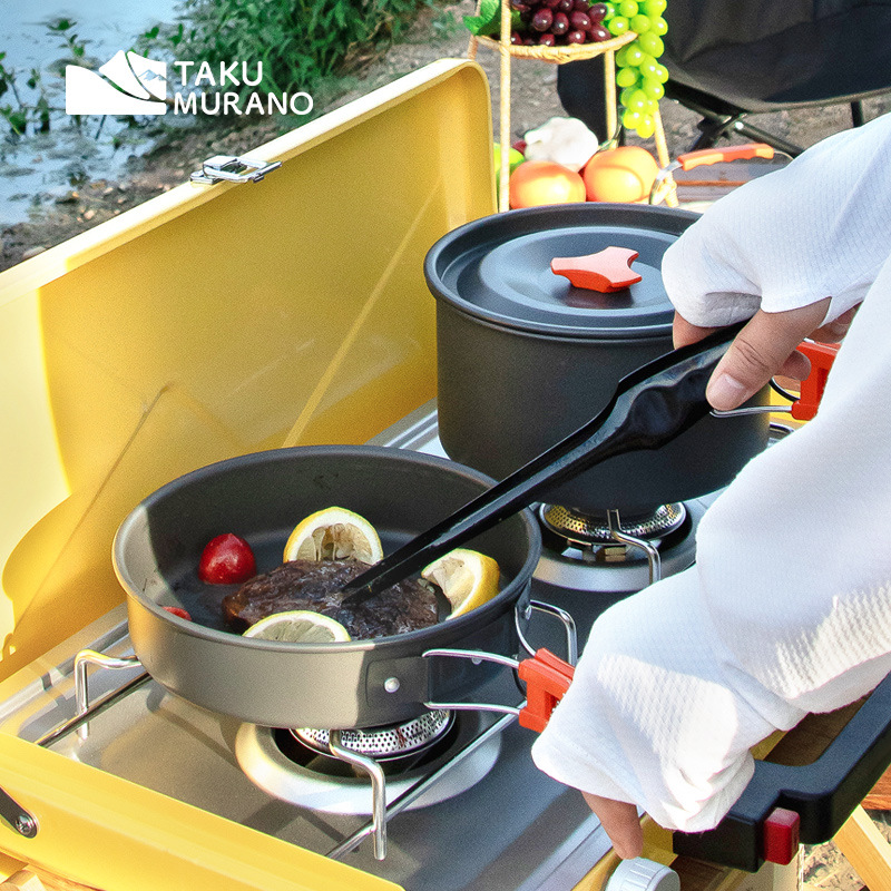 Juego de utensilios de cocina  - Camping Cooking Gear Set reseña y precio