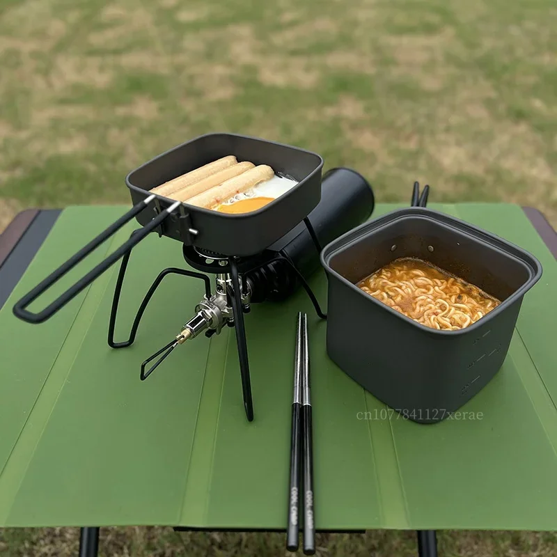 Olla plegable para acampar al  - Camping No Cooking Meals reseña y precio