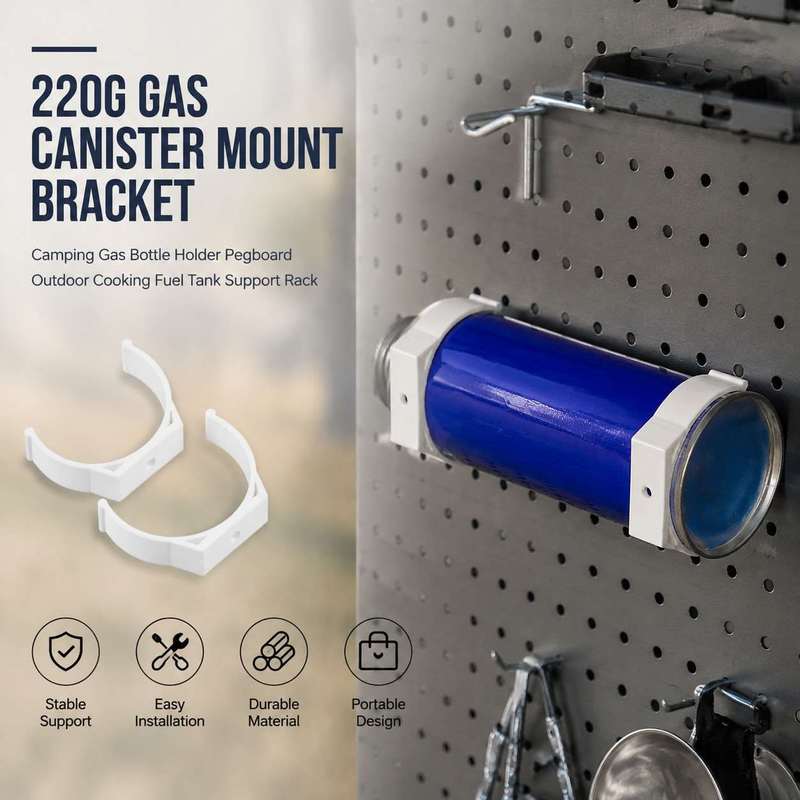 Soporte para Botella de Gas de - Camping Cooking Canister reseña y precio