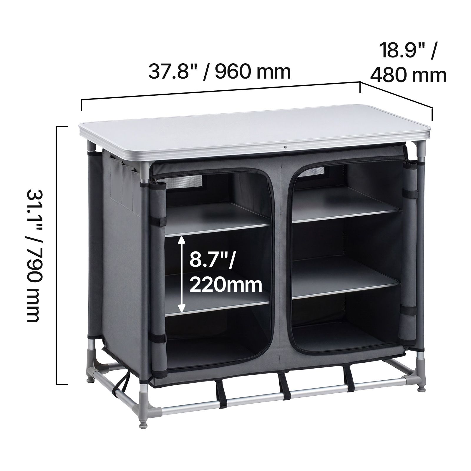 Mueble de Almacenamiento para  - Camping Cooking Set Compact reseña y precio