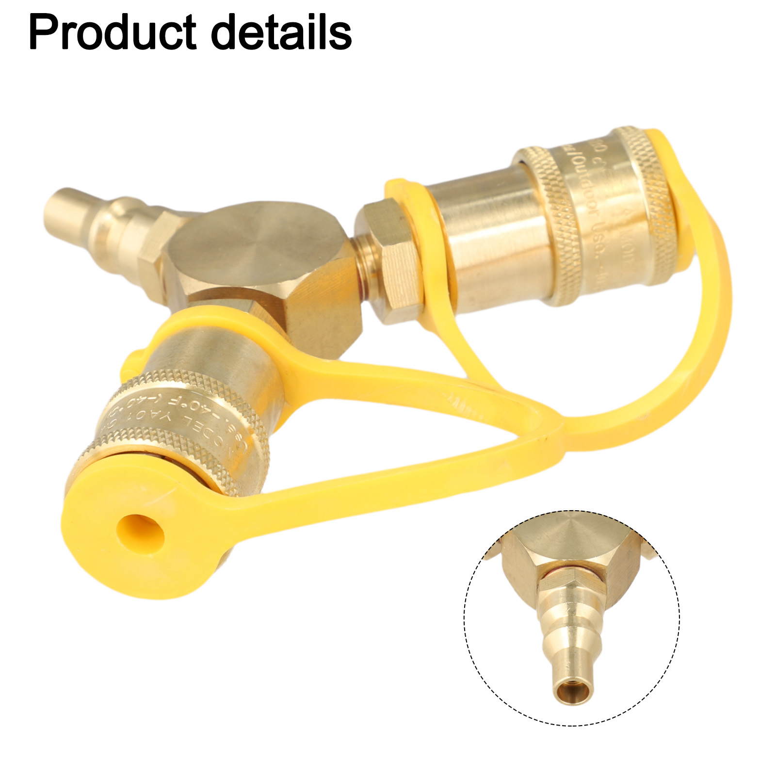 Adaptador divisor en Y de lató - Camping Cooking Appliances reseña y precio