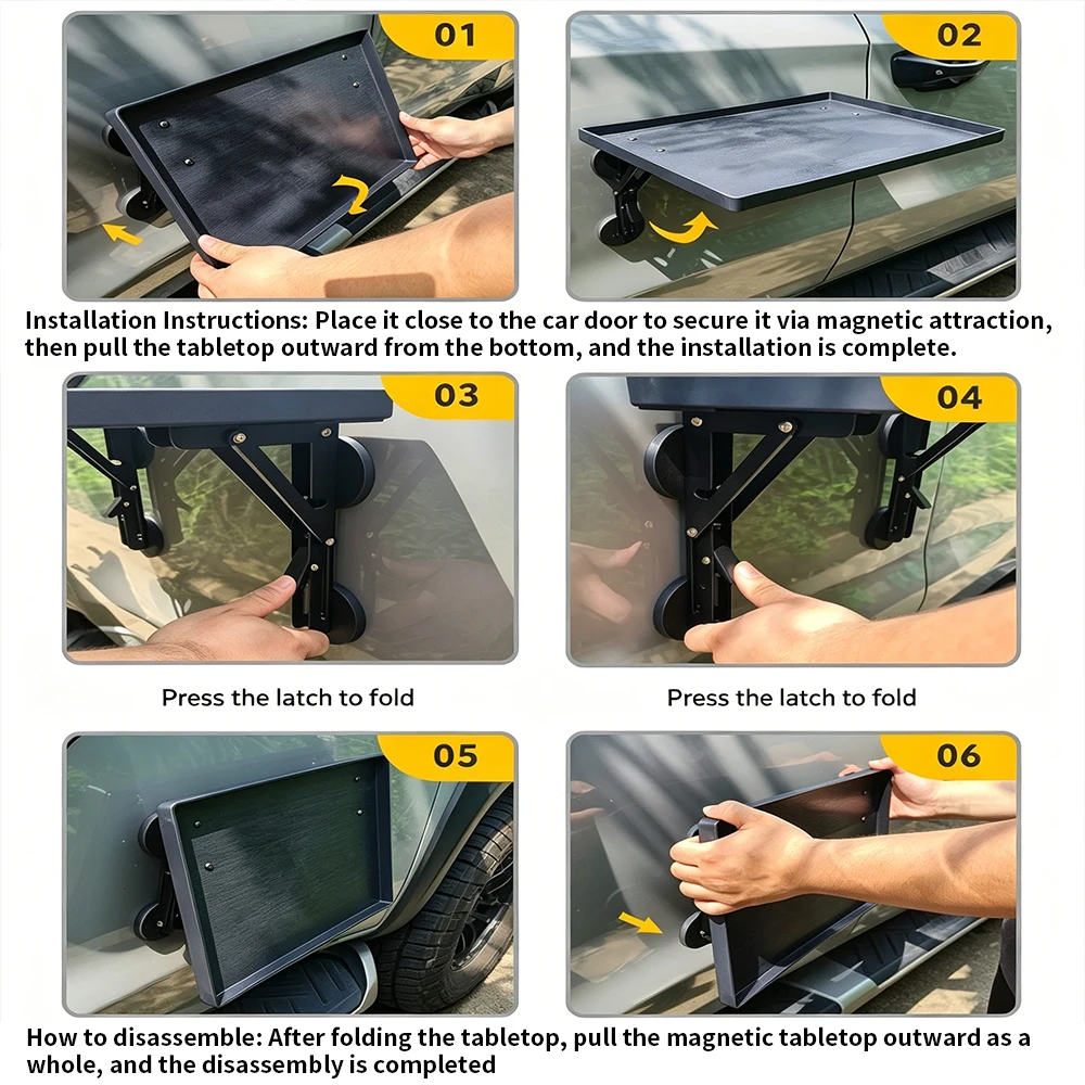 Bandeja Plegable para Puerta L - Camping Cooking Fire Pit reseña y precio