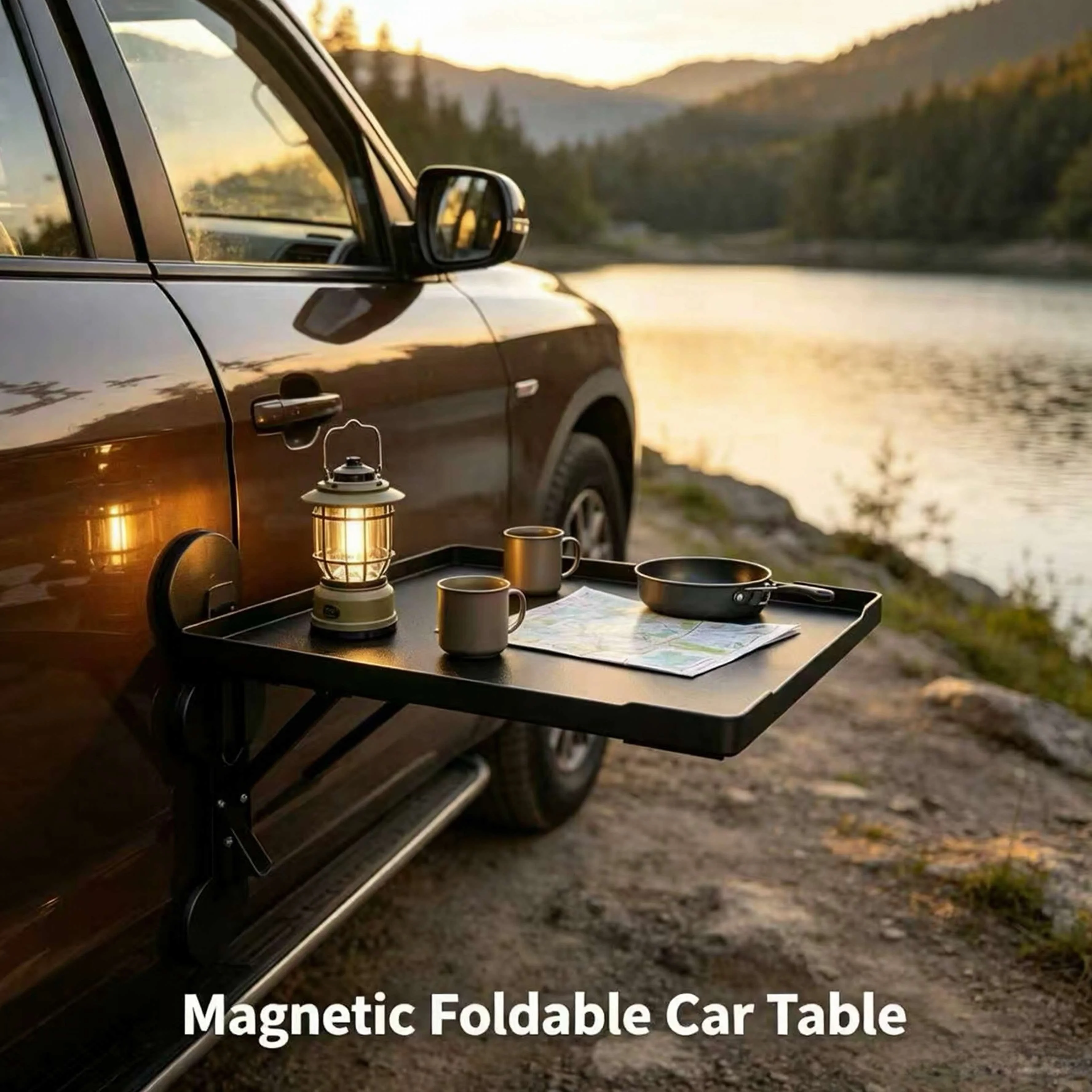 Bandeja Plegable para Puerta L - Camping Cooking Fire Pit reseña y precio