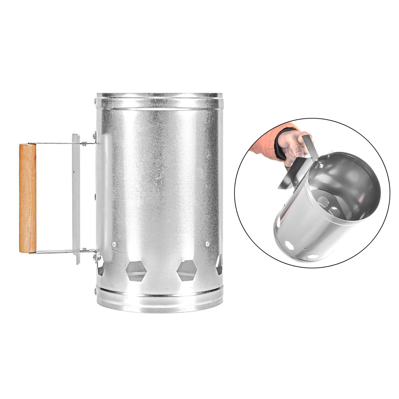 Chimenea de barbacoa, arrancad - Charcoal Chimney Starter reseña y precio