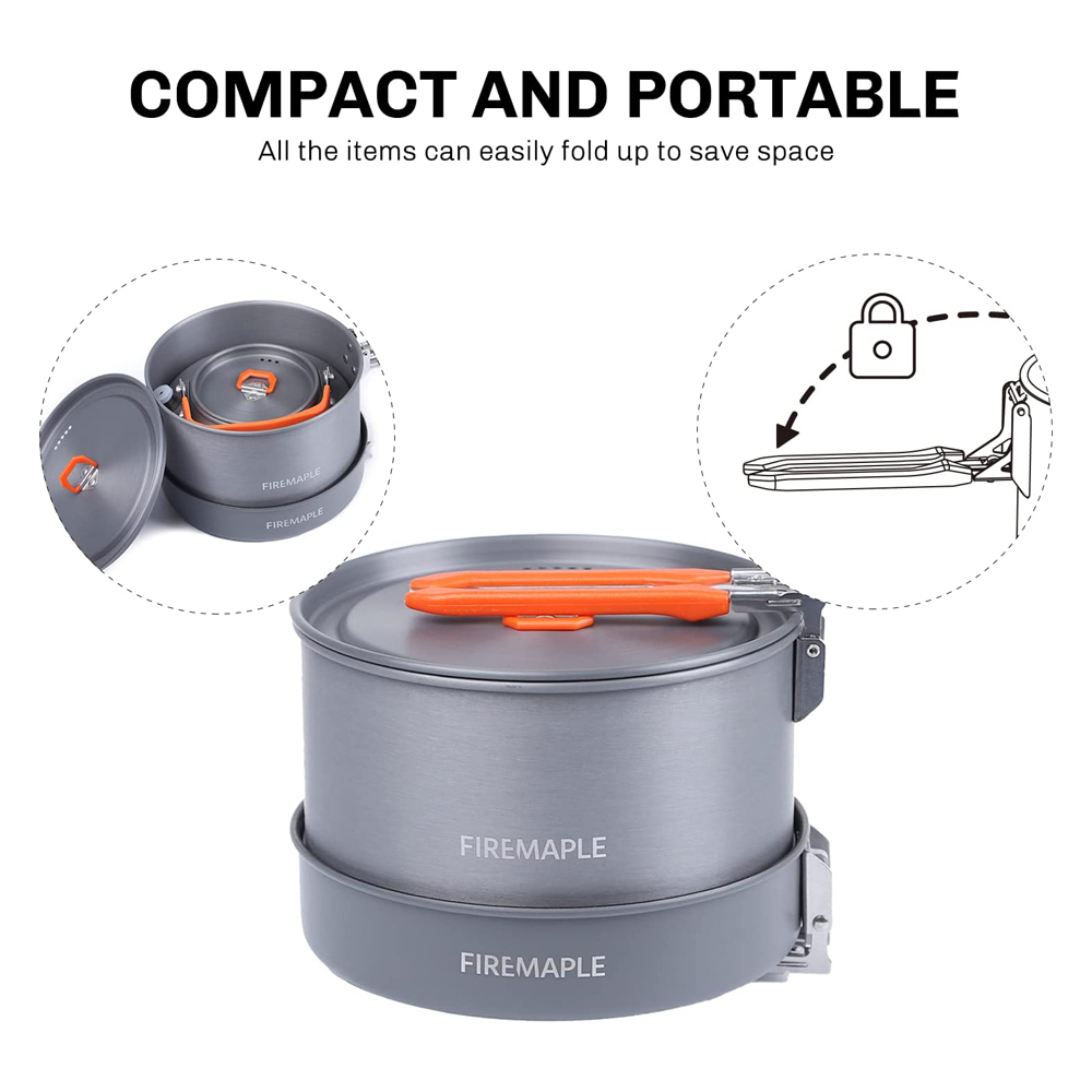 Fire Maple utensilios Camping  - Camping Cooking All In One reseña y precio