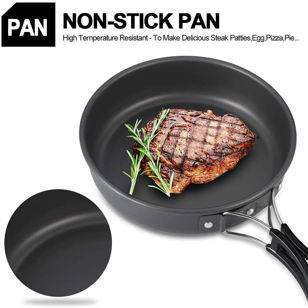 Juego de utensilios de cocina  - Camping Cooking Set Compact reseña y precio