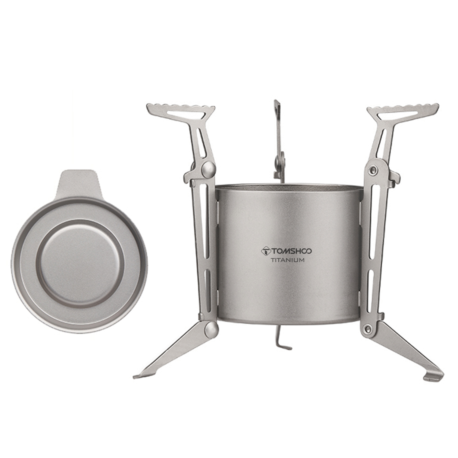 Estufa de Alcohol TOMSHOO Ti c - Camping Cooking Pot With Lid reseña y precio