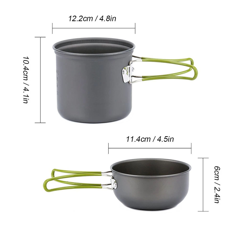 Kit de utensilios de cocina pa - Camping Cooking Gear Set reseña y precio
